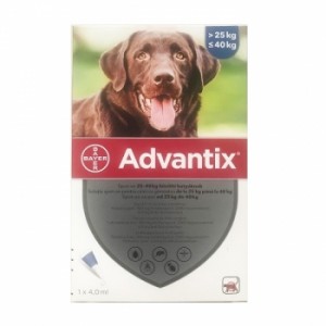 Bayer Advantix 400 Caini 25 - 40 kg, 1 pipeta
